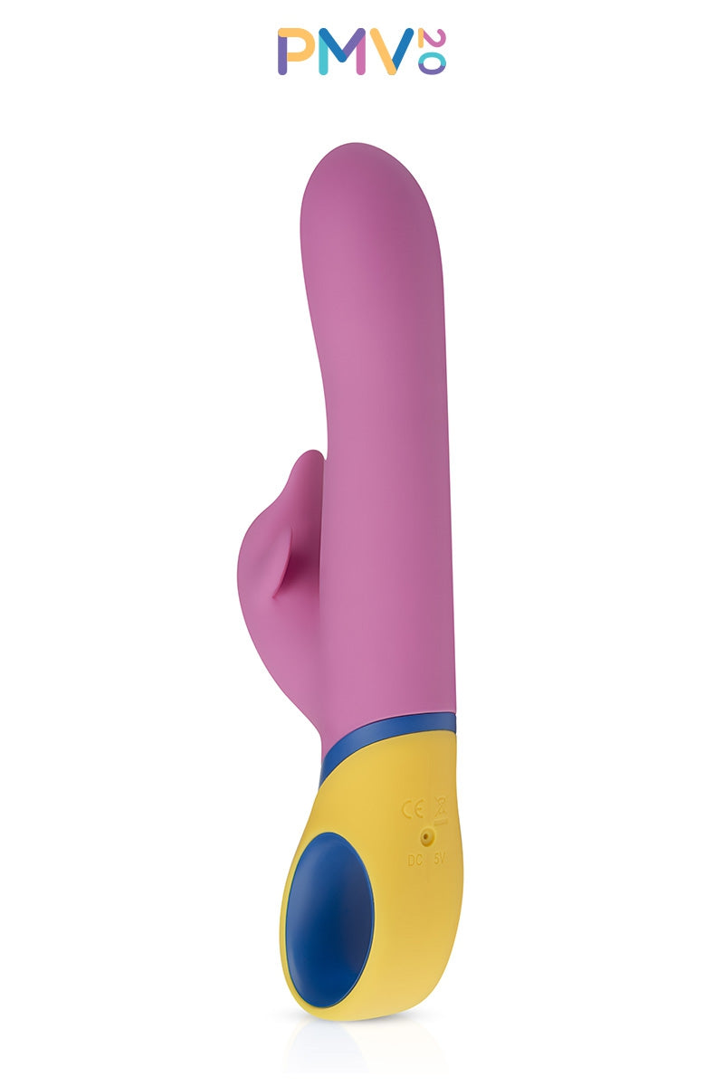 Le sextoy féminin Copy soutient le plaisir féminin en proposant un vibromasseur offrant une double stimulation vagina... - vue 2