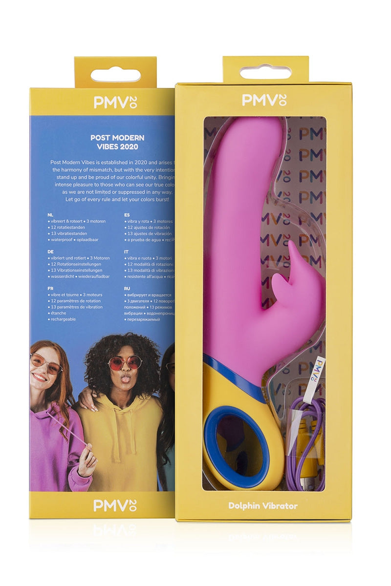 Le sextoy féminin Copy soutient le plaisir féminin en proposant un vibromasseur offrant une double stimulation vagina... - vue 3