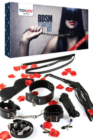 Coffret uni-sexe spécial initiation au bondage, par Toy Joy Contenu du coffret: - 1 corde de bondage - 1 masque - 1 p...