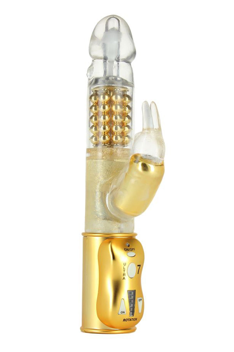 Le vibro culte de Dorcel en série limitée Gold ! Orgasmic Rabbit, de la marque Dorcel, est un vibromasseur Rabbit spé...