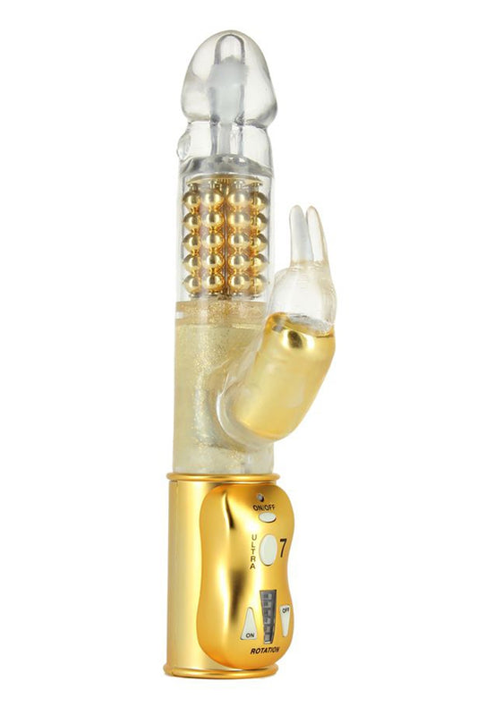 Le vibro culte de Dorcel en série limitée Gold ! Orgasmic Rabbit, de la marque Dorcel, est un vibromasseur Rabbit spé...