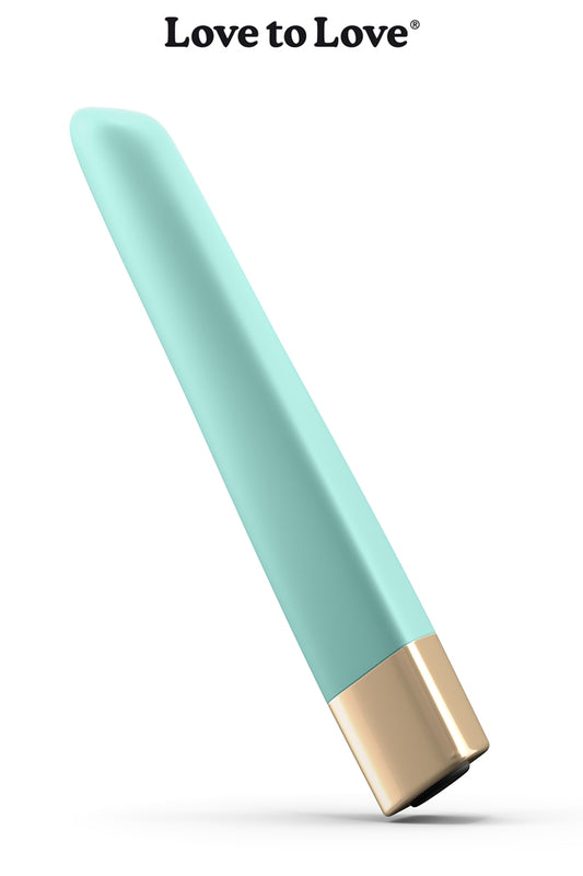 Un vibro de voyage rechargeable, 100% silicone, puissant et précis, particulièrement doué pour la stimulation clitori...