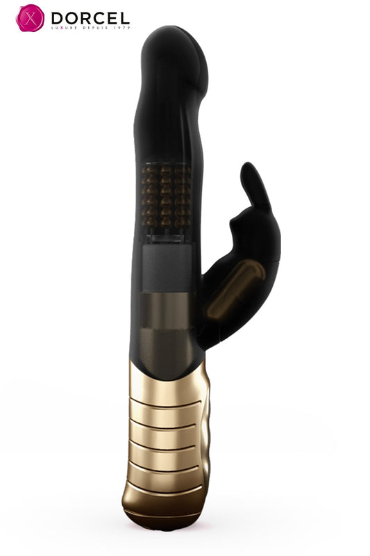 Le Baby Rabbit de Dorcel est un vibromasseur vaginal et clitoridien. Sa nouvelle version 2.0 est conçue en silicone d...