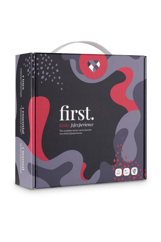 Le coffret Fetish SM First Kinky Experience, de la marque Loveboxxx, contient 8 accessoires Kinky pour les débutants....