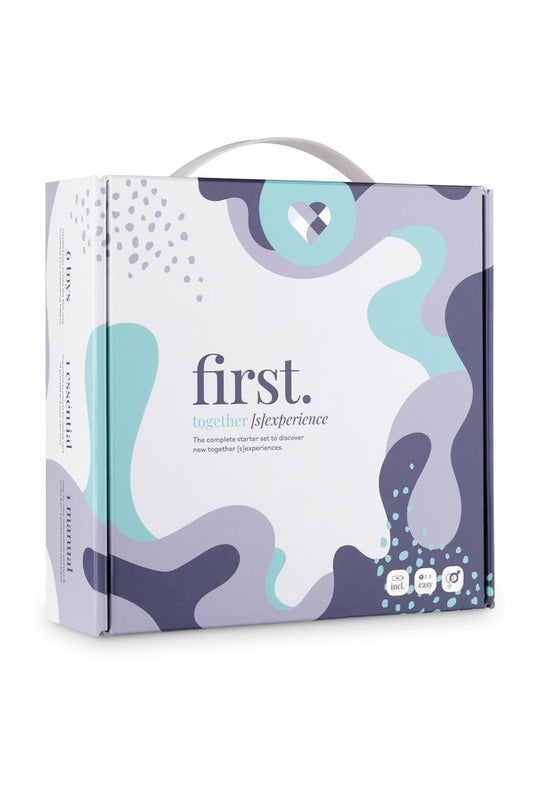 Le coffret découverte des sextoys en couple First experience together, de la marque Loveboxxx, contient 6 sextoys, 1...
