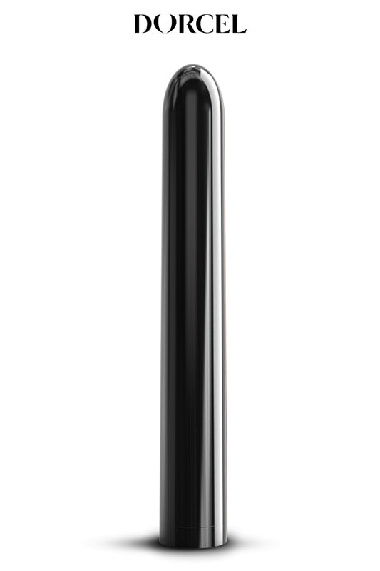 Doté d'un design lisse et épuré, avec un coloris noir mystérieux, le vibro Black Muse 2.0 de Dorcel est un sextoy mod...