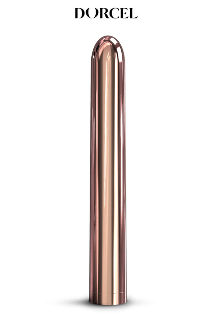Doté d'un design lisse et épuré, avec un coloris rose gold très girly, le vibro Pink Lady 2.0 de Dorcel est un sextoy...