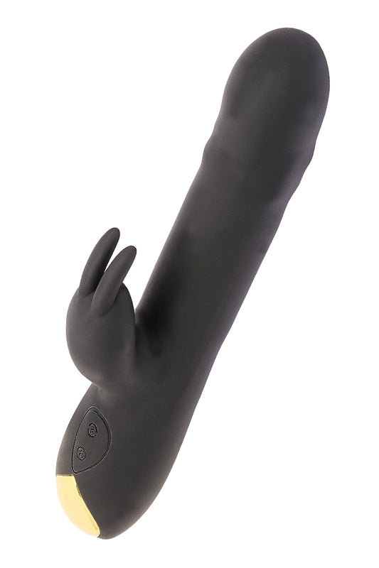 La marque Jacquie et Michel propose Le magicien, un beau vibro rabbit rechargeable de 24 cm de long, en silicone et A...