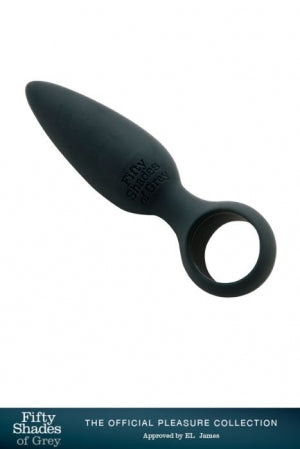 Découvrez le plaisir sous toutes ses formes avec ce jouet anal en silicone doux, gravé de la marque Fifty Shades of G...
