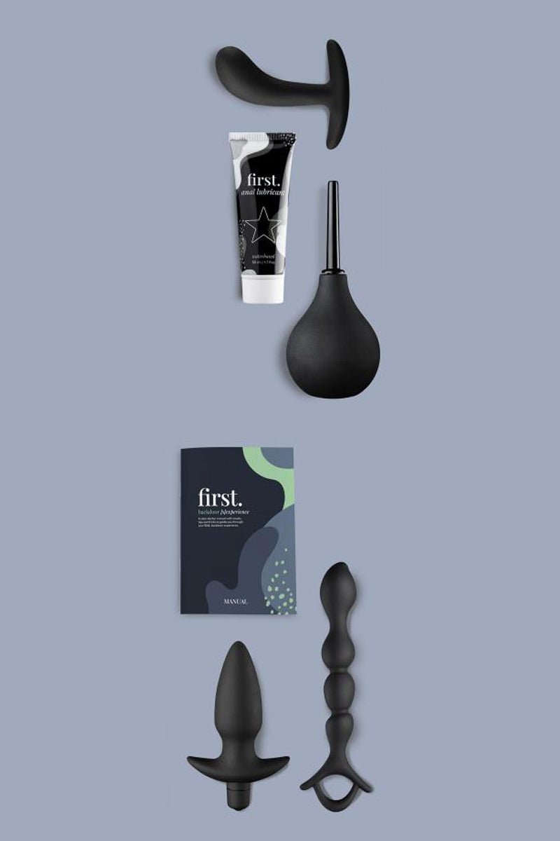Dédié aux débutants hommes, femmes ou couples en matière de sexe anal, le coffret spécial plaisir anal First Backdoor... - vue 4