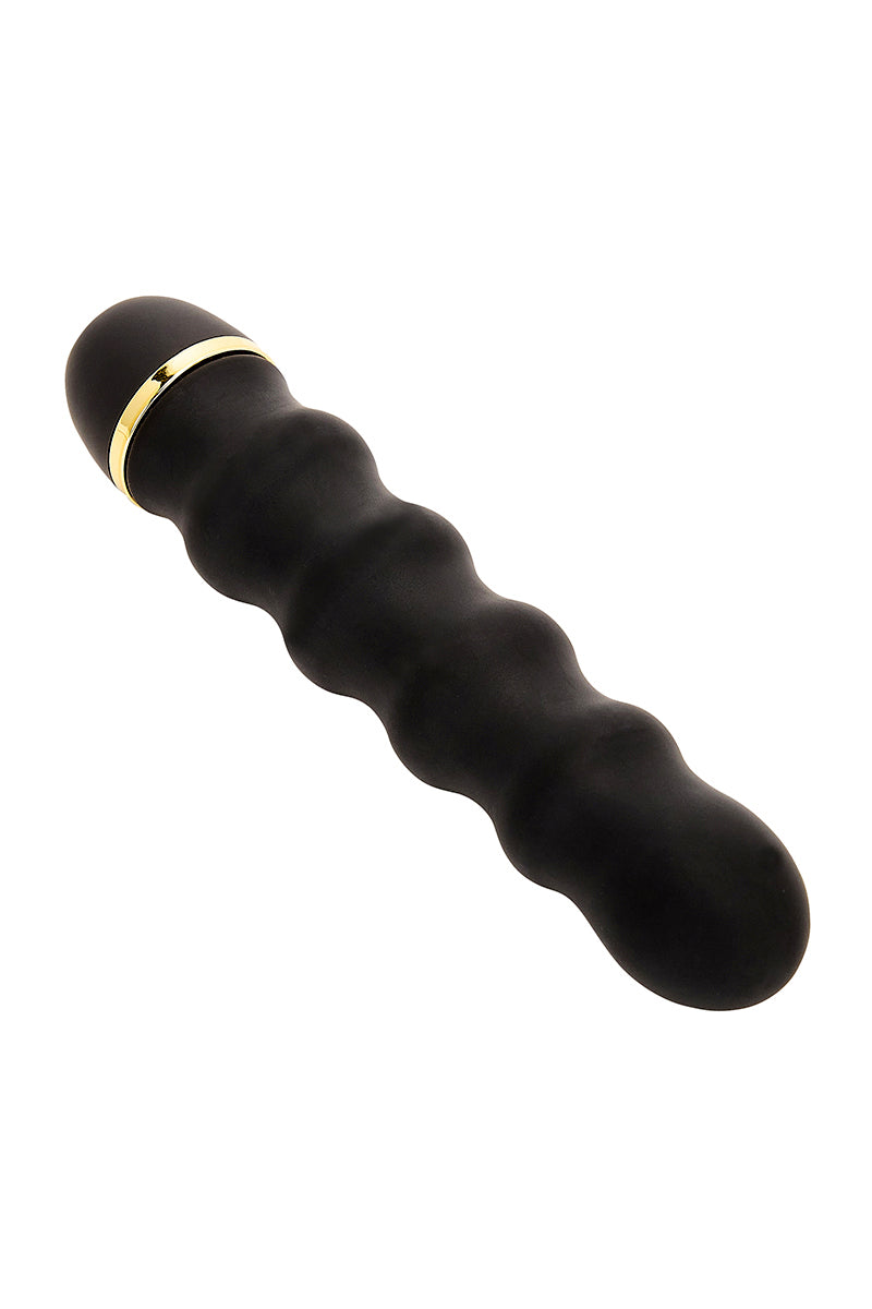 La marque Jacquie et Michel propose Le glamour, un vibro de 16 cm de long, en silicone extra doux et ABS, qui arbore... - vue 4