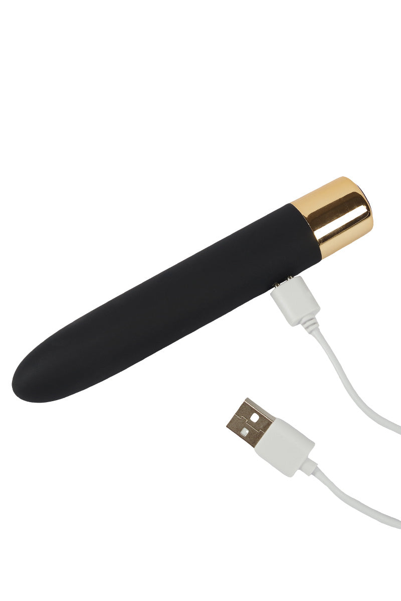 Le vibromasseur Texas, de la marque Litolu, est un petit vibromasseur (14,5 x 2,5 cm) de qualité Premium. Avec sa for... - vue 3