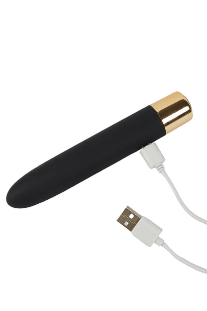 Le vibromasseur Texas, de la marque Litolu, est un petit vibromasseur (14,5 x 2,5 cm) de qualité Premium. Avec sa for... - vue 3