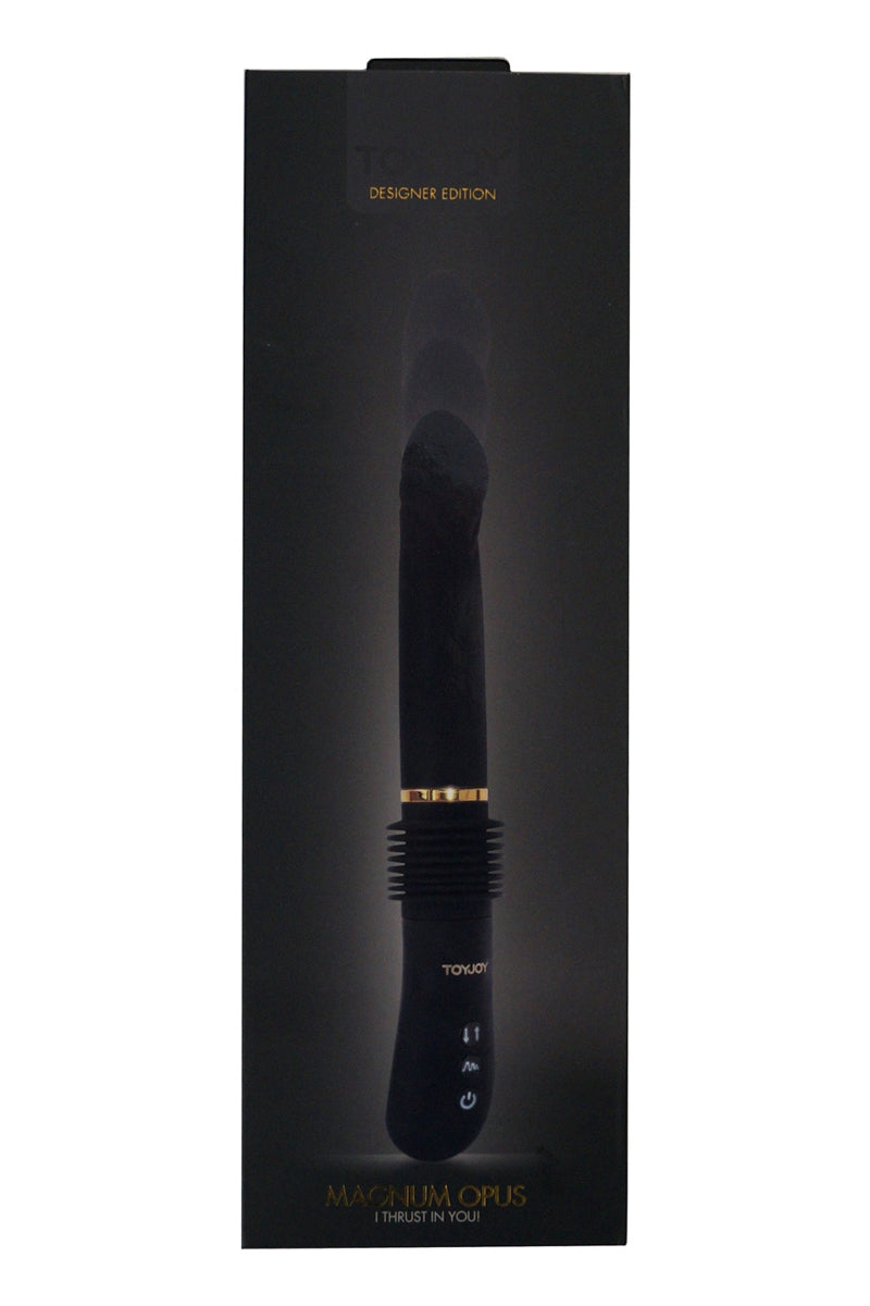 Toy Joy présente Magnum Opus, un vibromasseur hors du commun, très long, avec une fonction va-et vient géniale qui re... - vue 3