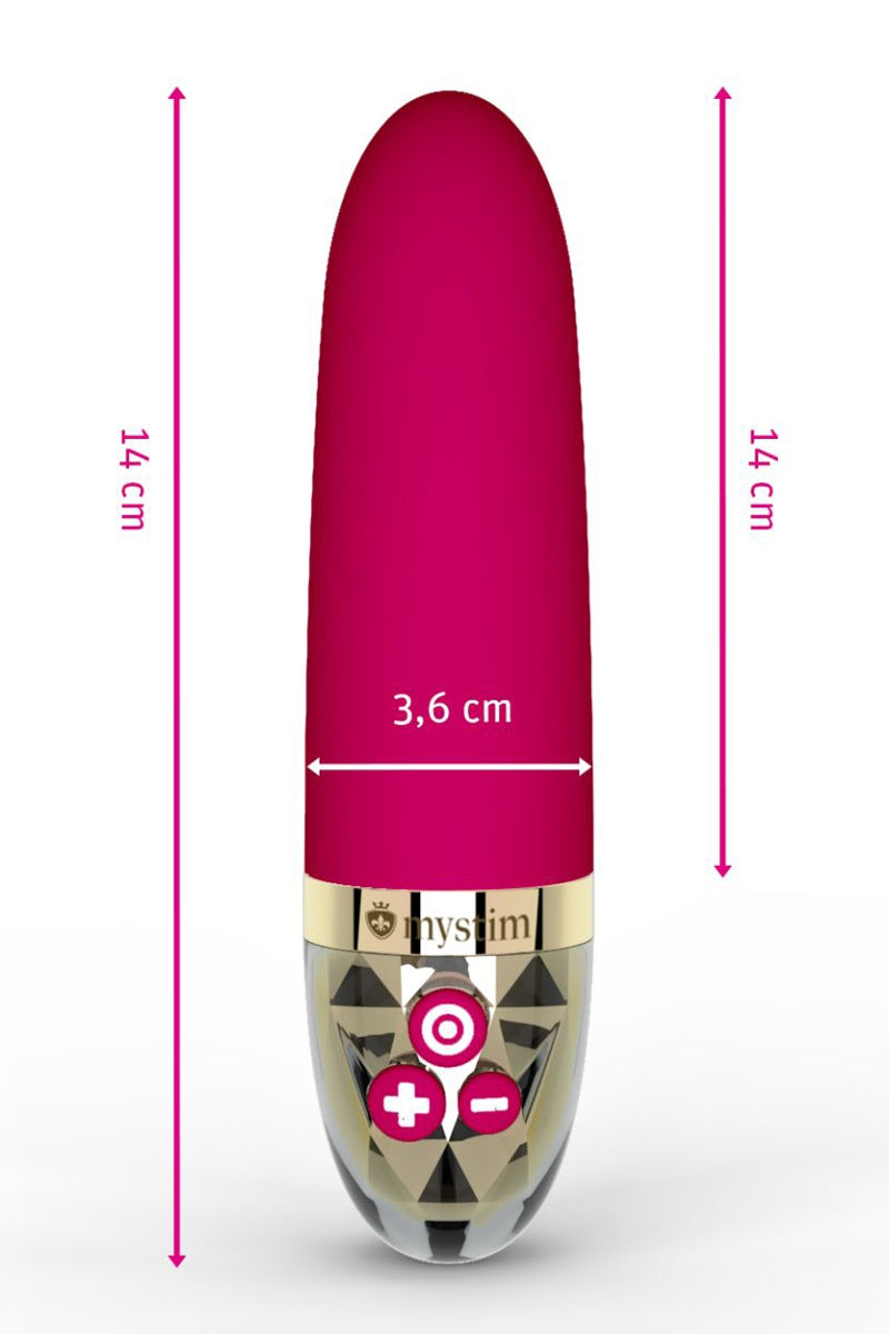 La marque Mystim présente Sleak Freak, un luxueux vibro classique avec une forme droite, un corps lisse et épuré, 100... - vue 4
