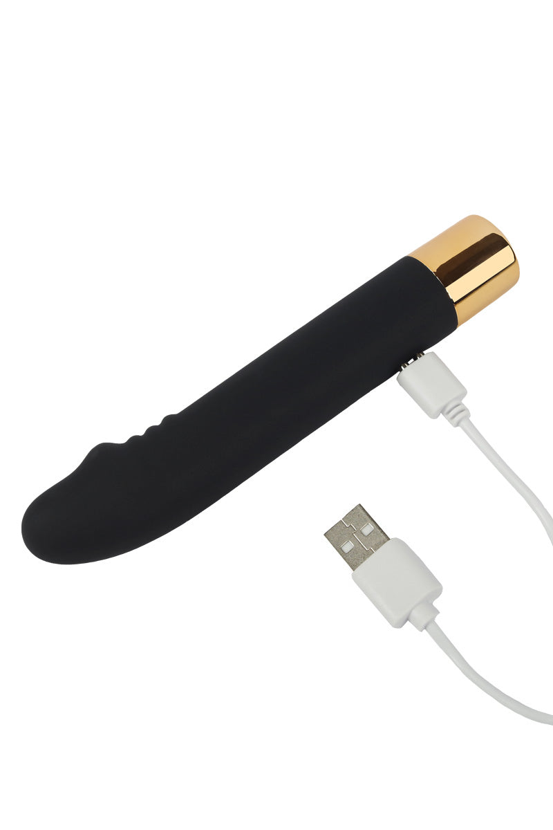 Le vibromasseur Montana, de la marque Litolu, est un petit vibromasseur (14,5 x 2,5 cm) de qualité Premium. Avec sa f... - vue 3