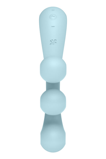 La marque Satisfyer présente le Multi-vibromasseur Tri Ball 2, un sextoy adapté au plaisir féminin qui permet la stim... - vue 4