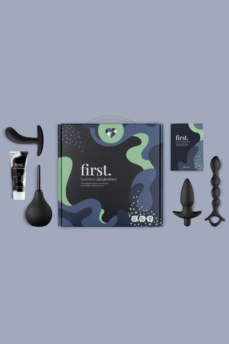 Dédié aux débutants hommes, femmes ou couples en matière de sexe anal, le coffret spécial plaisir anal First Backdoor... - vue 3